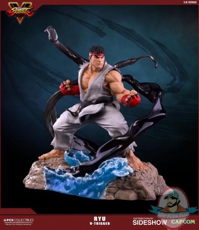 1/6 Scale Street Fighter Ryu V-Trigger Statue by Pop Culture Shock  
