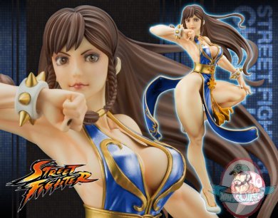 NYCC Street Fighter Bishoujo Statue Chun-Li Battle Costume Kotobukiya