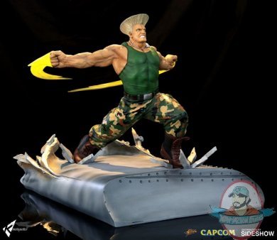 Street Fighter Guile War Heroes Diorama Kinetiquettes