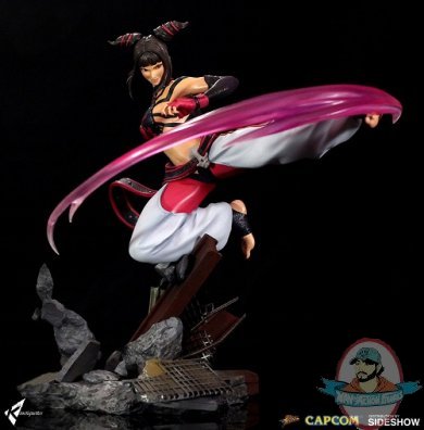 Street Fighter IV Juri Han Femme Fatales Diorama Kinetiquettes