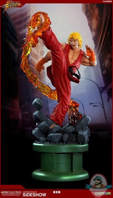 Street Fighter 1/4 Ken Masters Ultra Statue by Pop Culture Shock