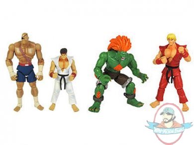 Street Fighter 4" Classic Two-Packs Series 01 Set of 2 by Jazwares