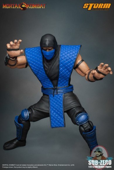 1/12 Mortal Kombat Klassic Vs Serie SUB-ZERO SM-160 Storm Collectibles