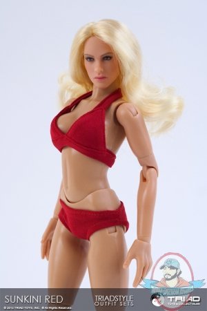 Sunkini Red Bikini Set by Triad Toys