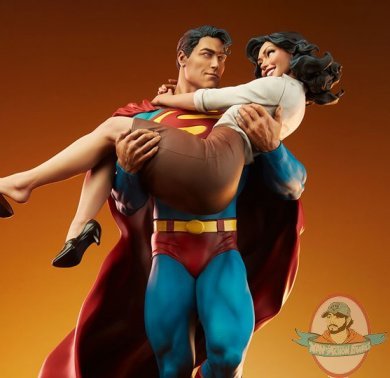 Dc Superman and Lois Lane Diorama Statue Sideshow 200564