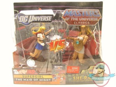 DC Universe vs Masters of the Universe Supergirl vs. She-Ra