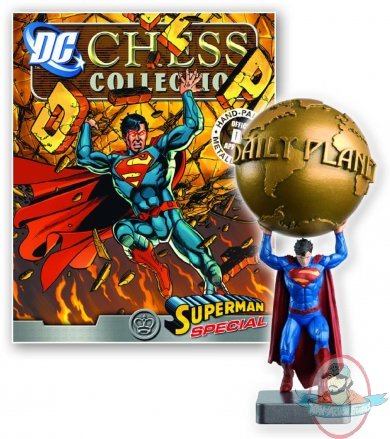 Dc Superhero Chess Magazine Special Superman Daily Planet Eaglemoss 