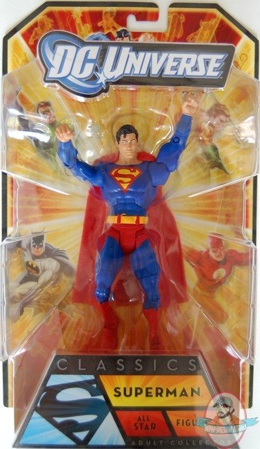 DC Universe Classics Superman Allstar Figure by Mattel