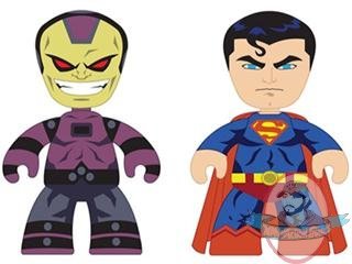 DC Mini Mez-Itz Two-Packs Series 01 - Superman & Mongul by Mezco JC