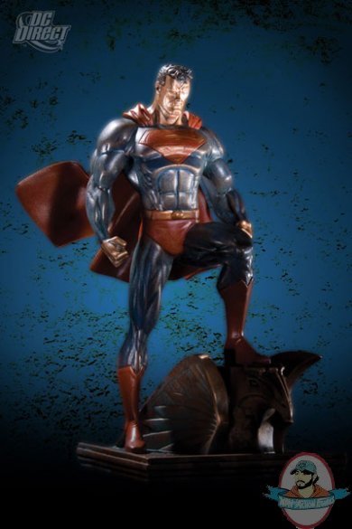 Superman Patina Mini Statue by DC Direct 
