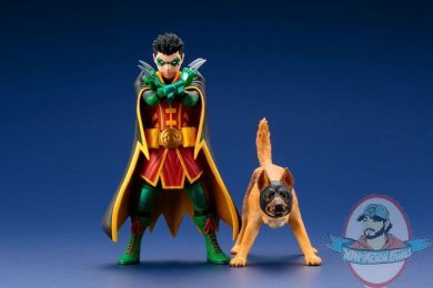DC Universe Robin & Bat‐Hound Set 1/10 ArtFX+ Statue Kotobukiya