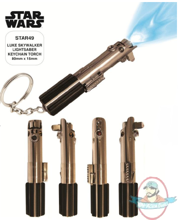 Star Wars Luke Skywalker Light-Up Lightsaber Keychain