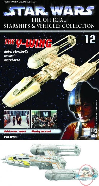 Star Wars Figurine Collection Magazine #12 Y Wing De Agostini