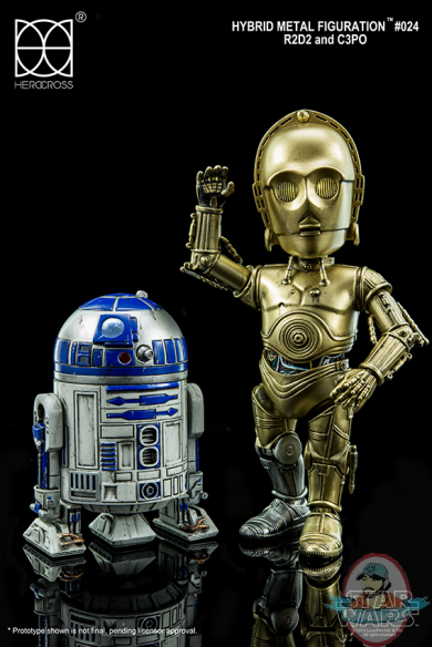 HeroCross #024 Star Wars C-3PO & R2-D2 Set of 2