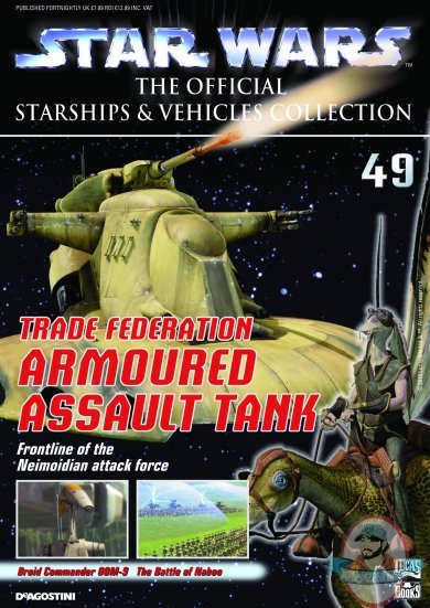 Star Wars Vehicles Collection Magazine # 49 Aat  De Agostini