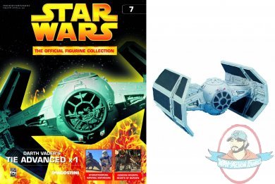 Star Wars Figurine Collection Magazine #7 Tie Advanced De Agostini