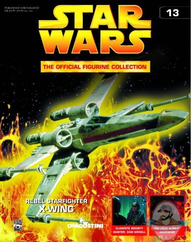 Star Wars Figurine Collection Magazine #13 X Wing De Agostini
