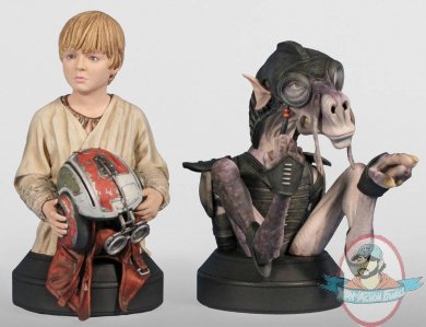 Star Wars Sebulba & Anakin Mini-Bust 2-Pack by Gentle Giant