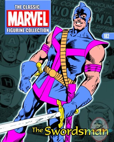 Classic Marvel Figurine Collection Magazine #182 Swordsman Eaglemoss