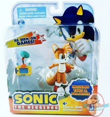Jazwares Sonic The Hedgehog Tails with PDA Device Figure 3" inch