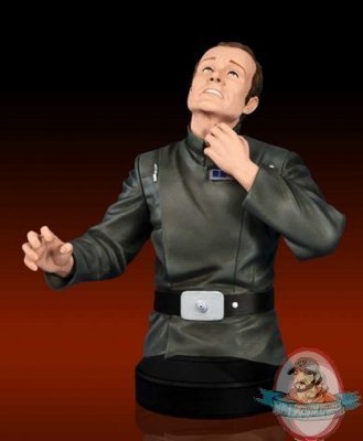 SDCC 2012 Star Wars Admiral Motti Mini Bust by Gentle Giant New Signed