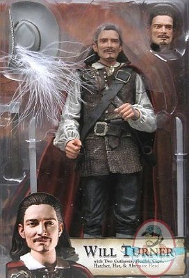 Pirates of the Caribbean Will Turner 7 inch Action Figure Neca