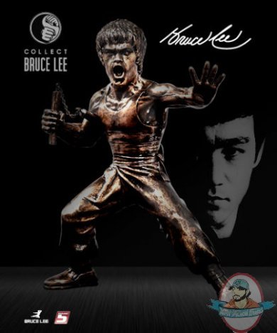 Bruce Lee Dynasty Collection Fury 9" inch Statue Round 5 Hand Painted