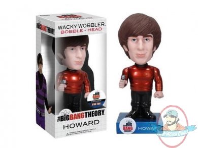 The Big Bang Theory Howard Metallic Star Trek Shirt Bobble Head Chase