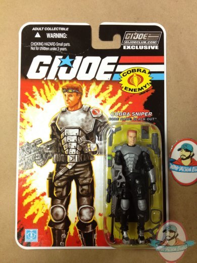 GI Joe Collector Club Subscription Exclusive Blackout 3 3/4 inch