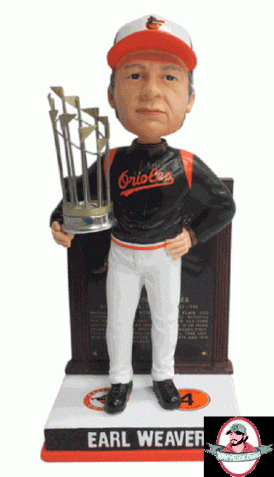 MLB Earl Weaver Baltimore Orioles Bobblehead Figure