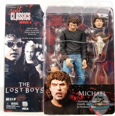 The Lost Boys Michael Cult Classics Figure with Diorama Base Neca