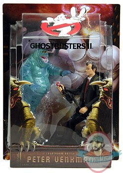 Ghostbusters 6"Coutroom Peter w/ Nunzio Scoleri Ghost by Mattel