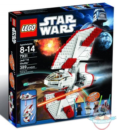 Star Wars T-6 Jedi Shuttle Set by Lego | Man of Action Figures