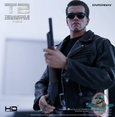 HD Masterpiece Terminator 2 T-800 1:4 Scale Figure by Enterbay