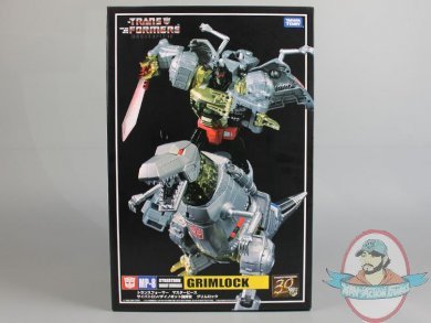 MP-08 Masterpiece Grimlock Reissue with Crown in Coin-Shaped Holder