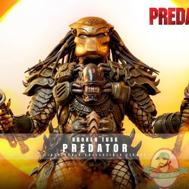 1/6 Predator Broken Tusk Predator Figure Hot Toys CMS029 914875