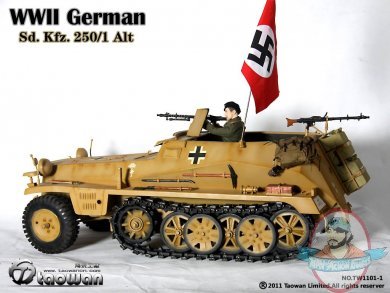 1:6 Vehicle WWII German Sd. Kfz. 250/1 Alt by Tao Wan 