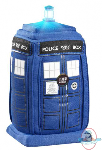 Doctor Who Medium Talking Plush Tardis (with light up lamp)Underground