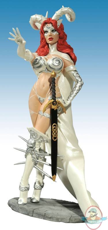 SDCC Femme Fatales Tarot White PVC Statue Diamond DST