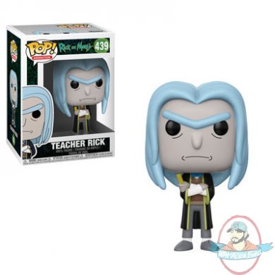 Pop Animation! Rick and Morty Teacher Rick #439 Vinyl Figure Funko