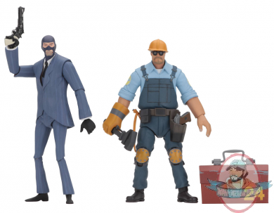 Team Fortress Series 3.5 Blue Set of 2 Figures Neca