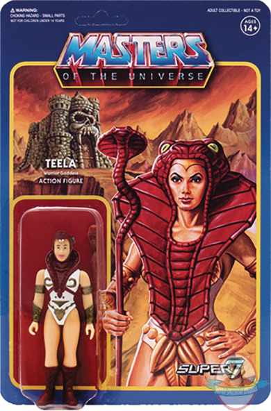 Motu 3.75" ReAction Series 3 Teela Super 7