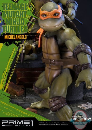 1/6 Teenage Mutant Ninja Turtles Michelangelo Statue Sideshow 