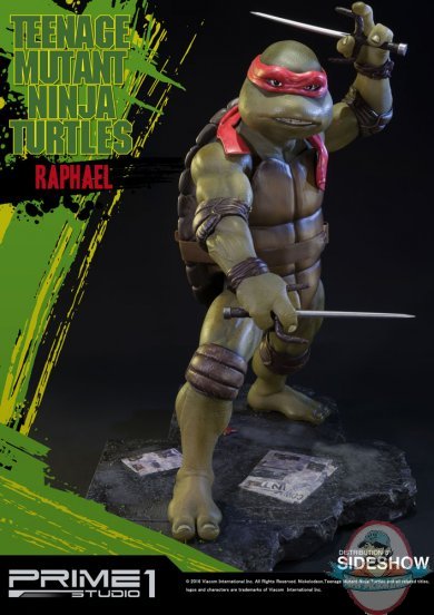 1/6 Teenage Mutant Ninja Turtles Raphael Polystone Statue Sideshow 