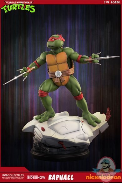 1/4 Teenage Mutant Ninja Turtles Raphael Statue Pop Culture Shock
