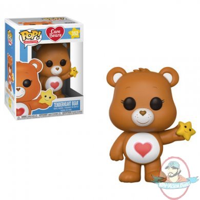 Pop Animation! Care Bears Tenderheart Bear #352 Vinyl Figure Funko