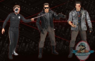Terminator Collection Series 2 Set of 3 7 inch Action Figure by Neca