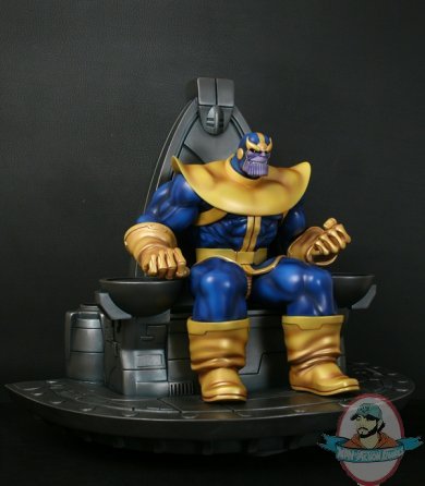 Thanos on Throne Statue by Bowen Designs