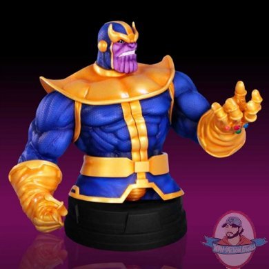 SDCC 2012 Exclusive Marvel Thanos Mini Bust by Gentle Giant Used F