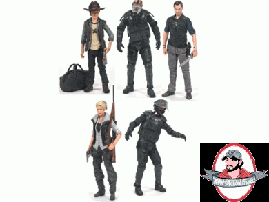 The Walking Dead (Tv) Set of 5 Action Figures Series 4 by McFarlane